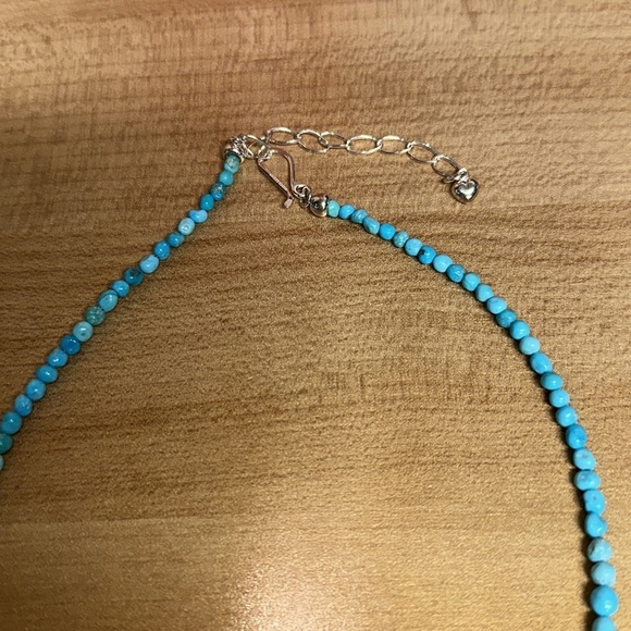 Minibead turquoise necklace by Jay King - Picture 8 of 10